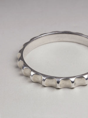 Georg Jensen Sterling Silver Bangle Bracelet Nanna Ditzel #160