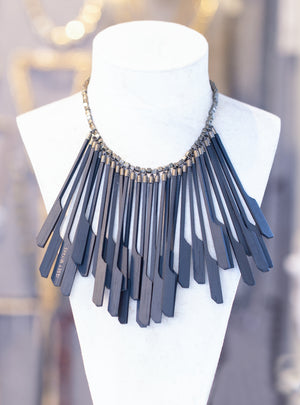 Vintage Ebony Necklace