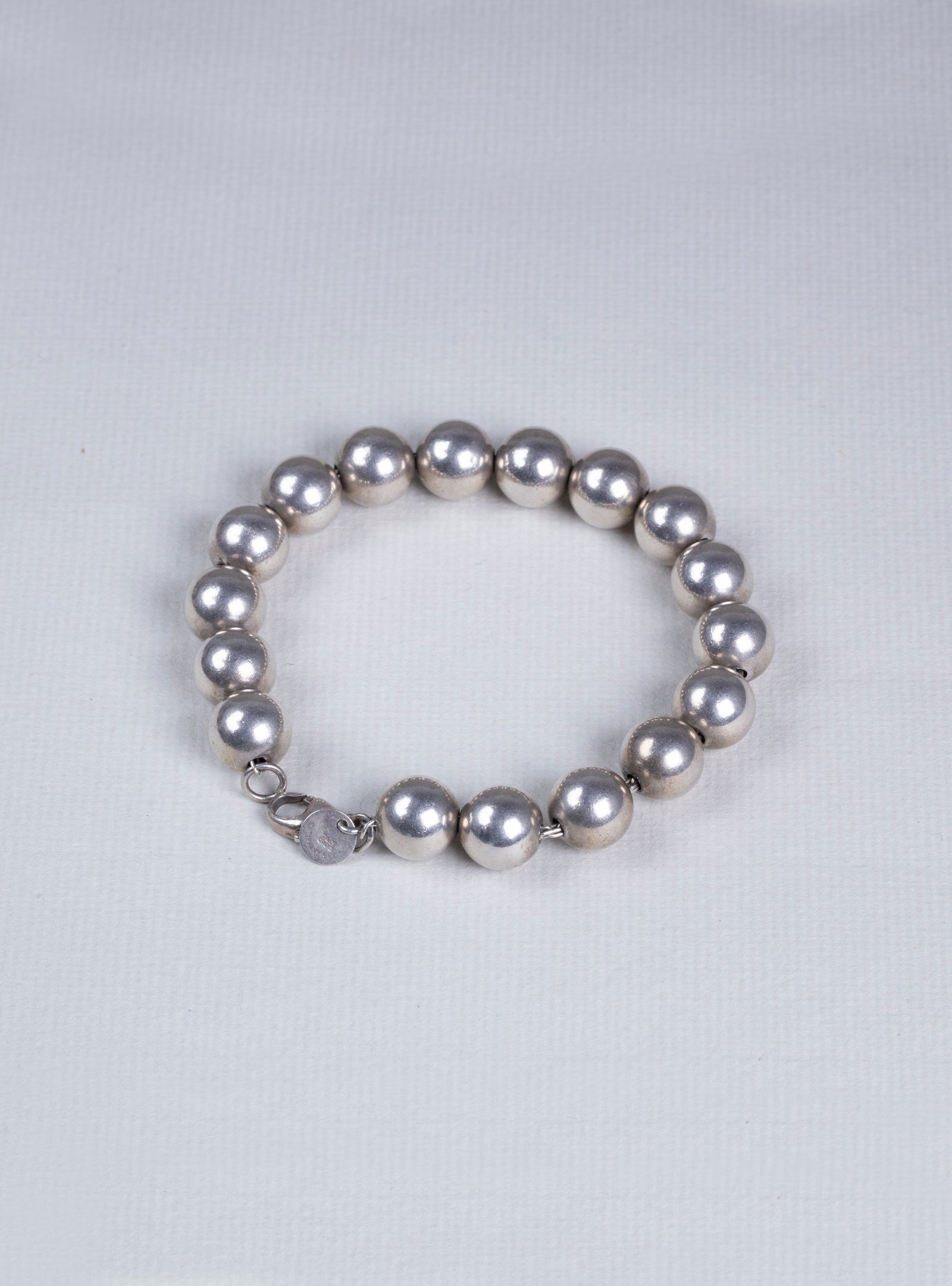 Vintage Sterling Silver Ball Bracelet