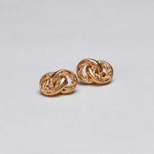 Vintage Gold Clip-on Earrings