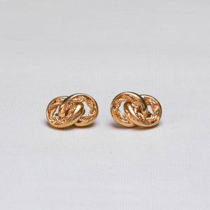 Vintage Gold Clip-on Earrings