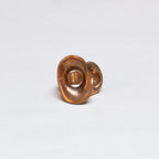 Sculptural Brass Ring & Bracelet