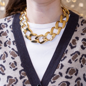 Vintage Gold Chain Necklace