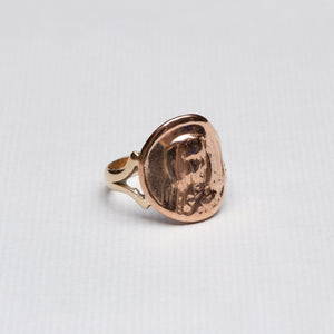 9ct Gold Virgin Mary Ring