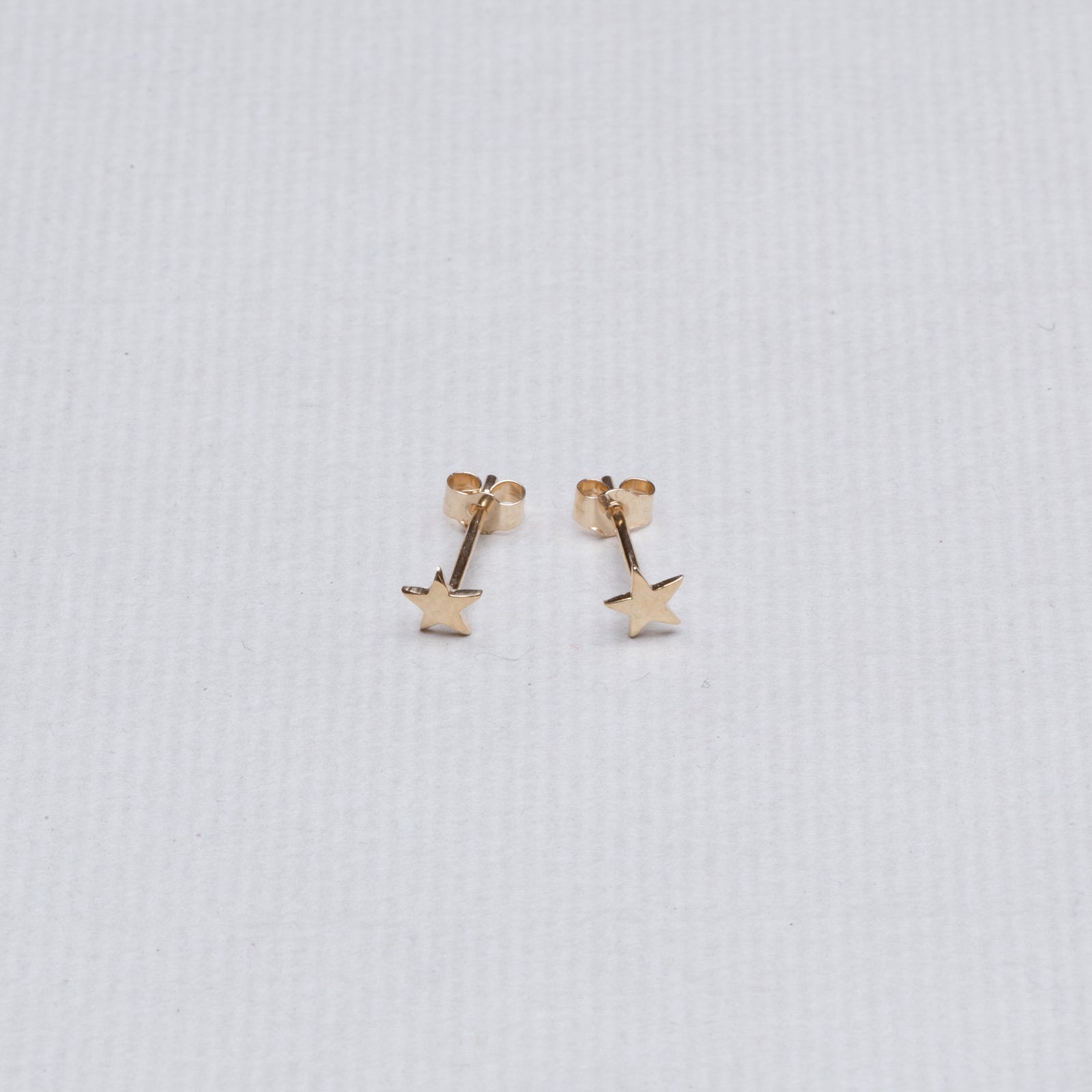 9ct Gold Mini Star Studs