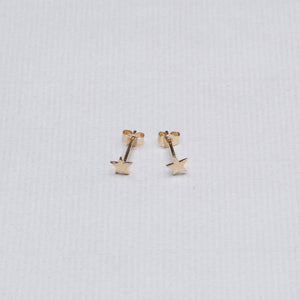 9ct Gold Mini Star Studs