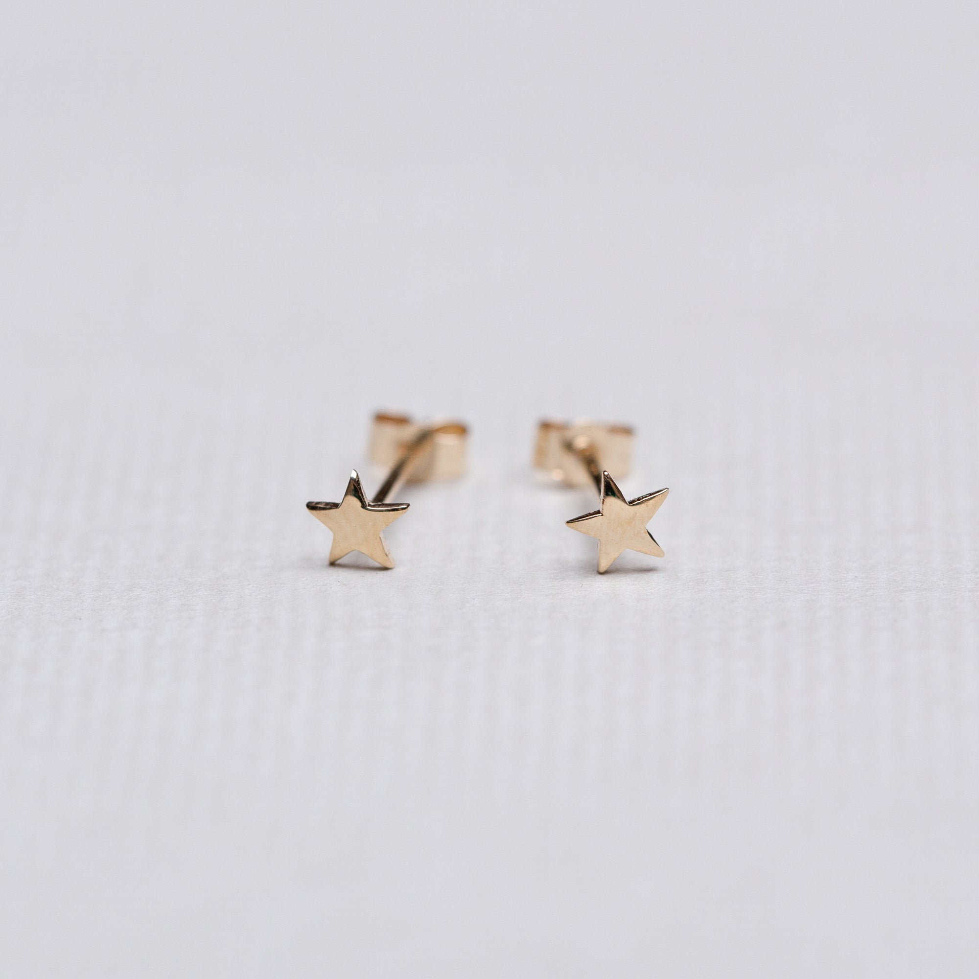 9ct Gold Mini Star Studs