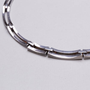 Vintage Sterling Silver Link Necklace