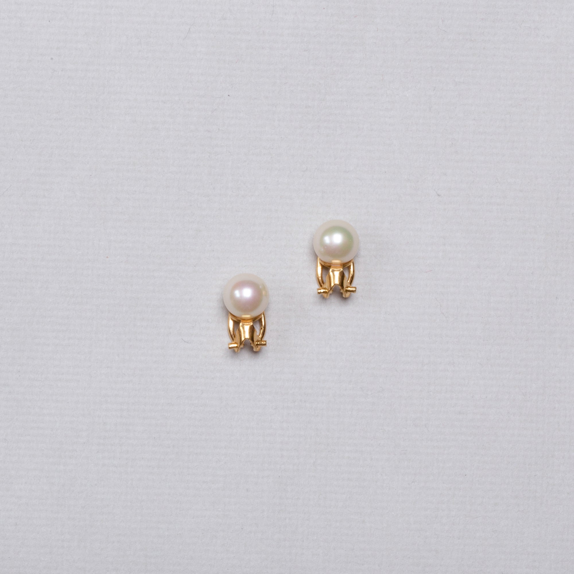 Vintage Dior Pearl Clip-on Earrings