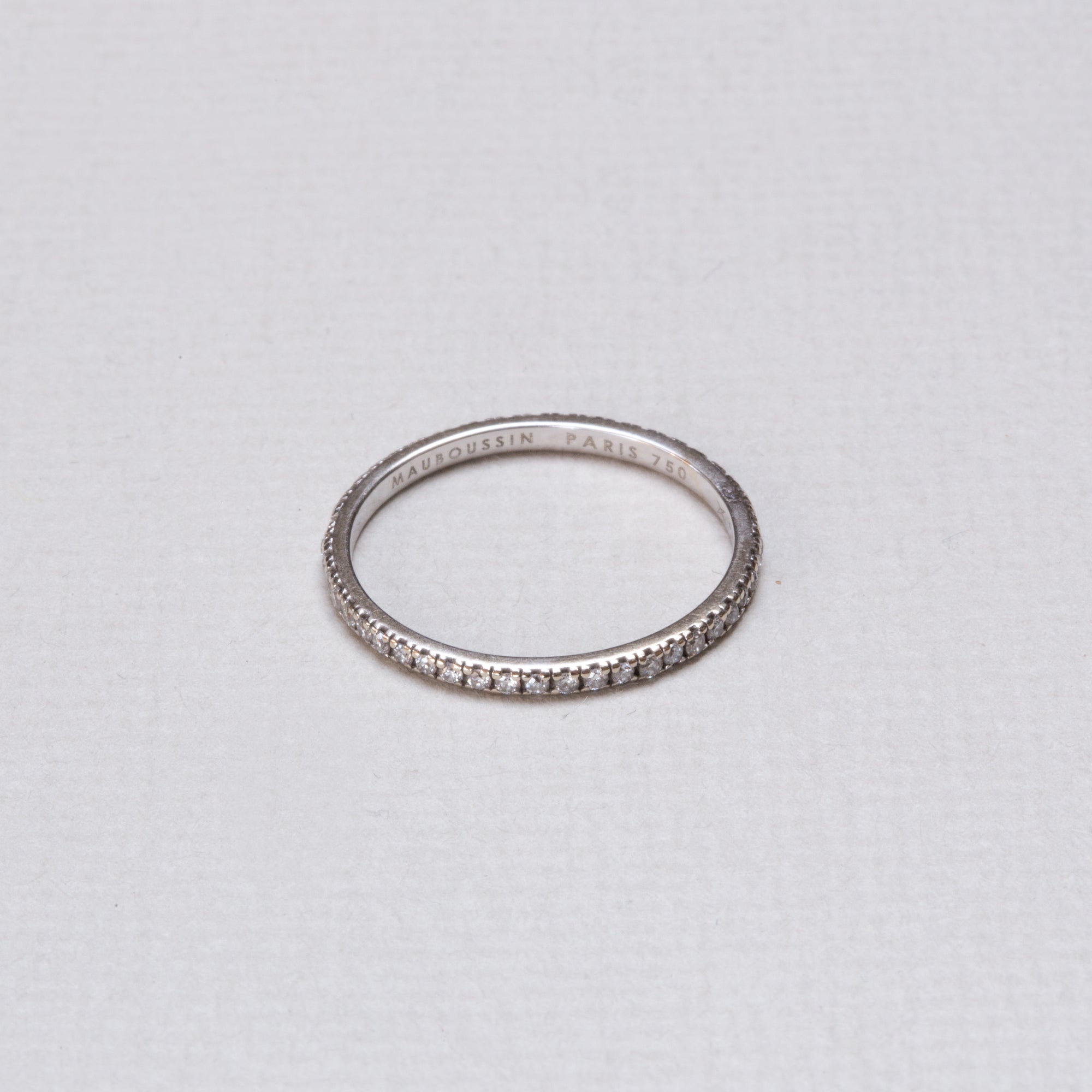 Vintage Mauboussin Diamond Eternity Ring