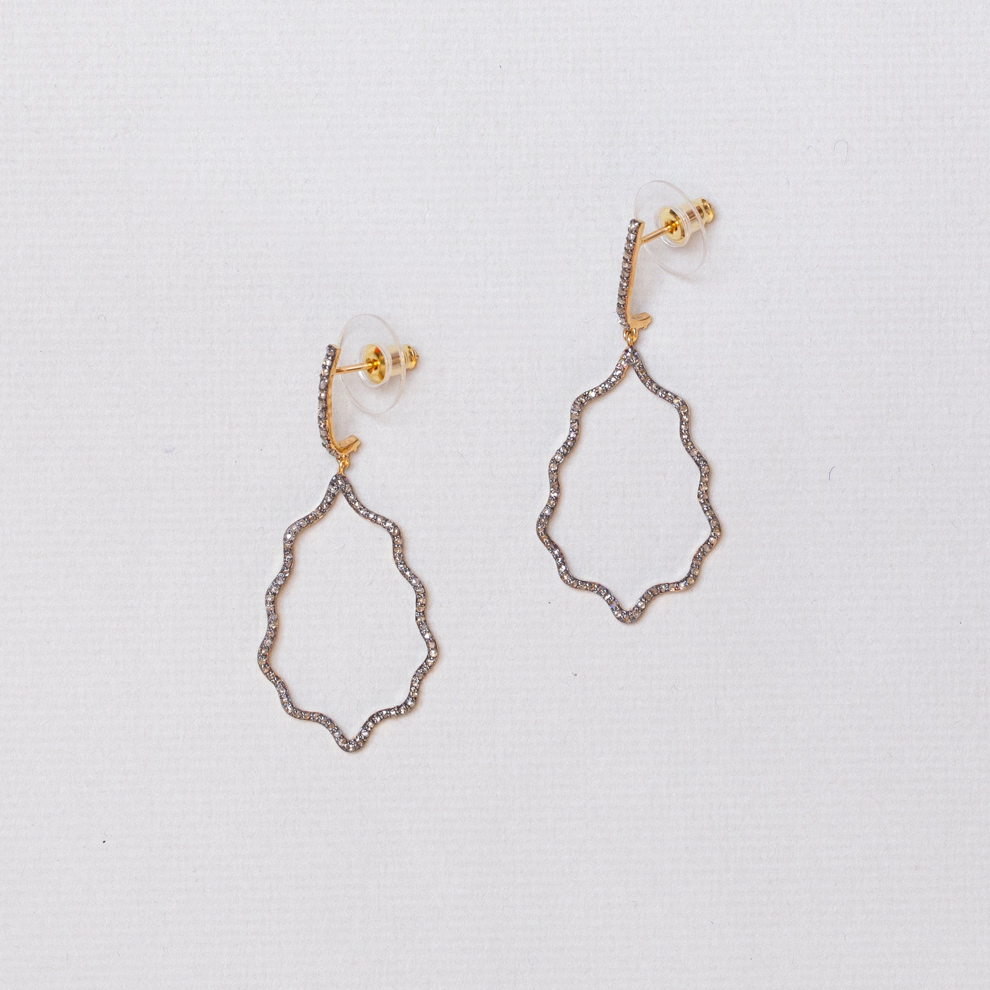 Diamond Drop Earrings