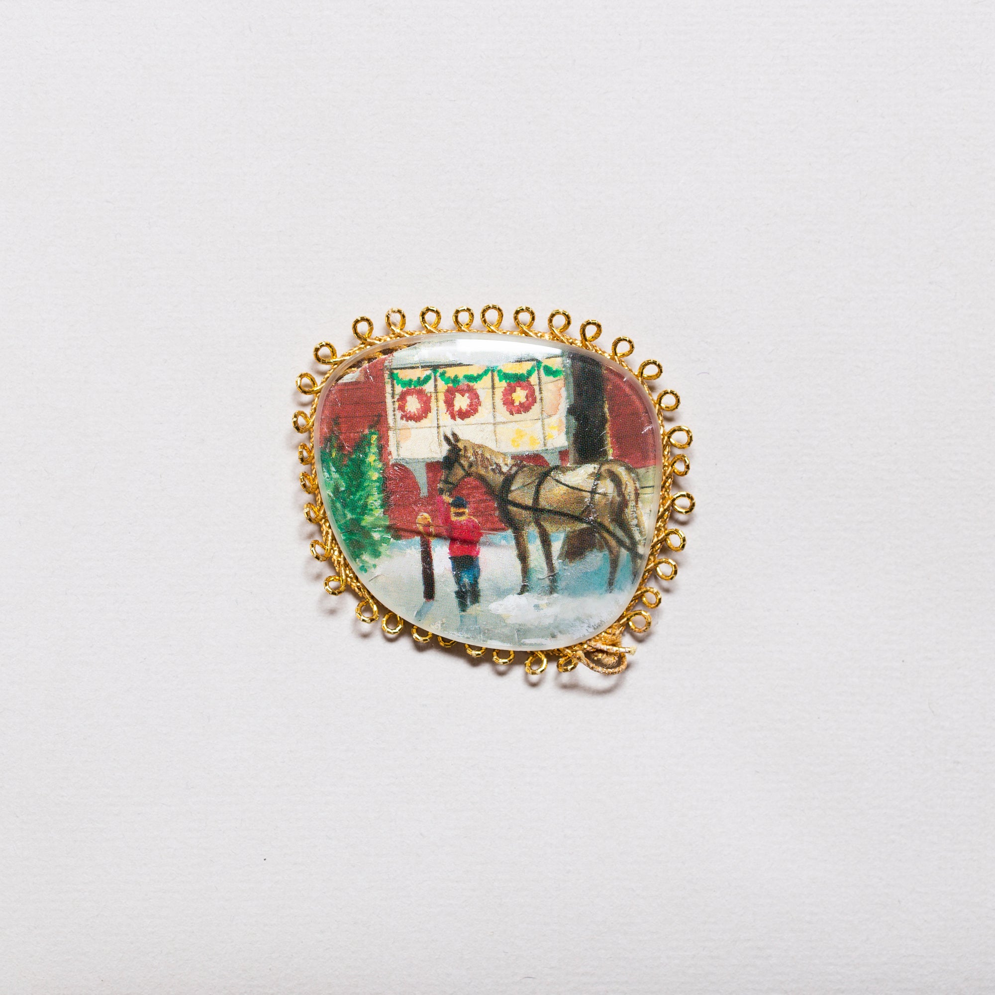 Vintage Christmas Brooch