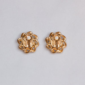 Vintage Christian Dior Clip-on Earrings