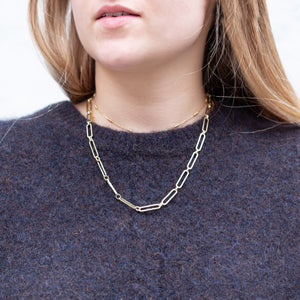 Gold-plated Chain Necklace