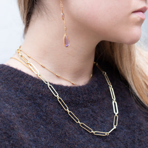 Gold-plated Chain Necklace