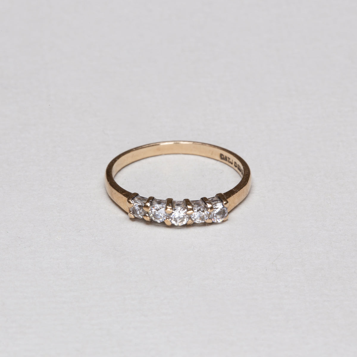 9ct Gold Diamond Engagement Ring