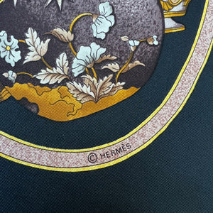 Vintage Hermes Silk Scarf "Qu' Importe le Flacon"
