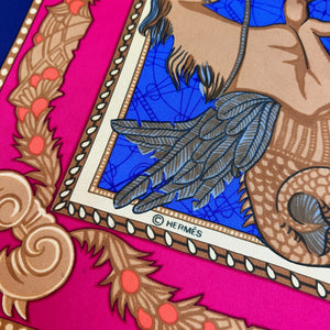 Vintage Hermes Silk Scarf "Les Bissone de Venise"