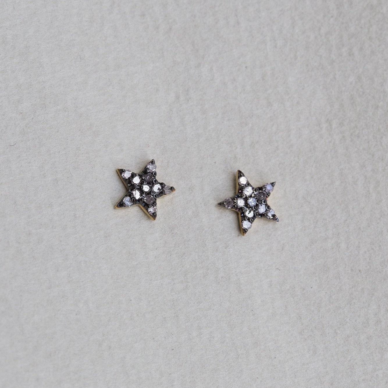 felt Affordable Diamond Range sparkly star studs