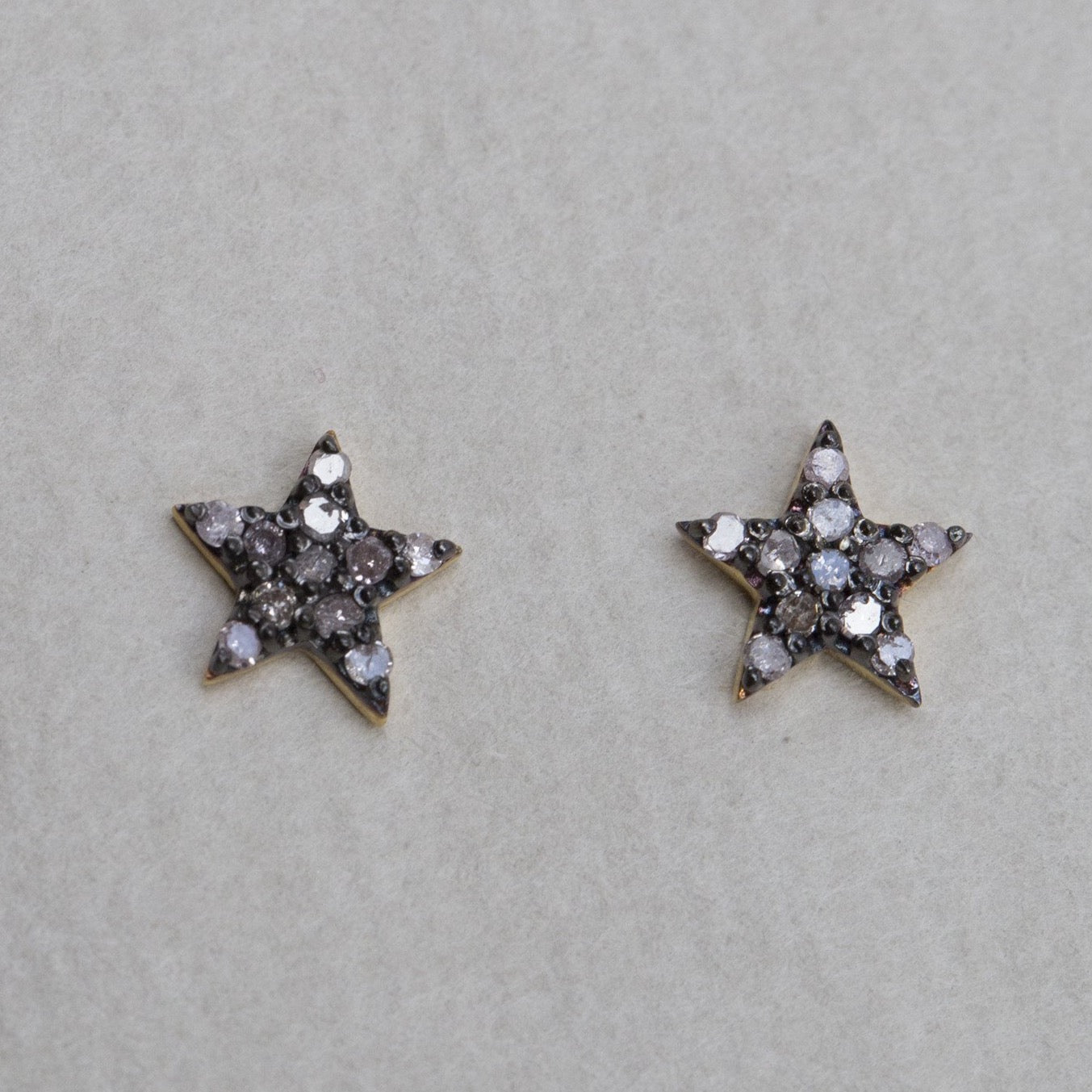 felt Affordable Diamond Range sparkly star studs