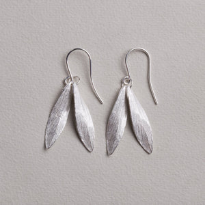 Double Leaf Earrings