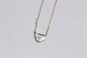 Sliced Diamond Universe Necklace