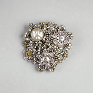 Vintage Faux Pearl Brooch