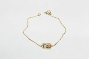 Baby Navaratna Bracelet