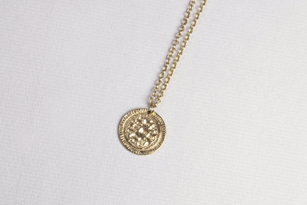 9ct Gold Medal Necklace