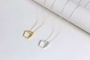 Small Cube Necklace