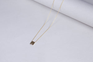 Yannis Sergakis Gold Pendant Necklace with Brown Diamond