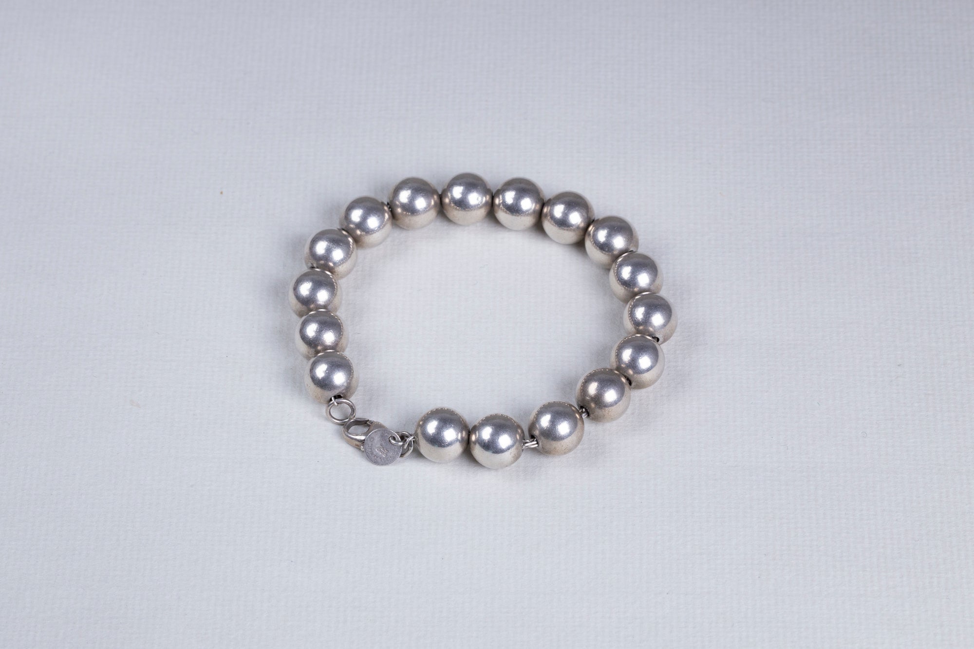 Vintage Sterling Silver Ball Bracelet