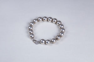 Vintage Sterling Silver Ball Bracelet