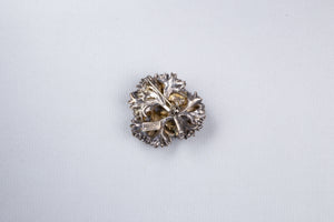 Sterling Silver Leaf Brooch