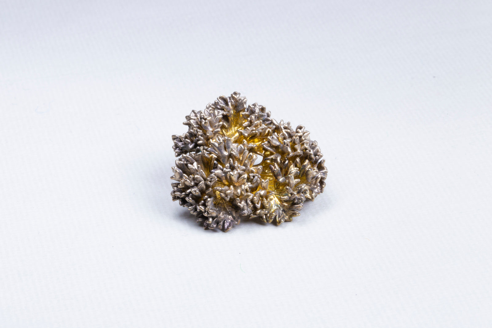 Sterling Silver Leaf Brooch