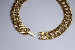 Vintage Gold Chain Necklace