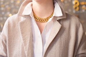 Vintage Gold Chain Necklace