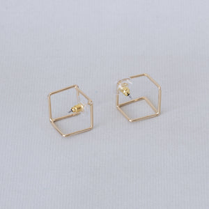 Cube Stud Earrings