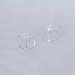 Cube Stud Earrings