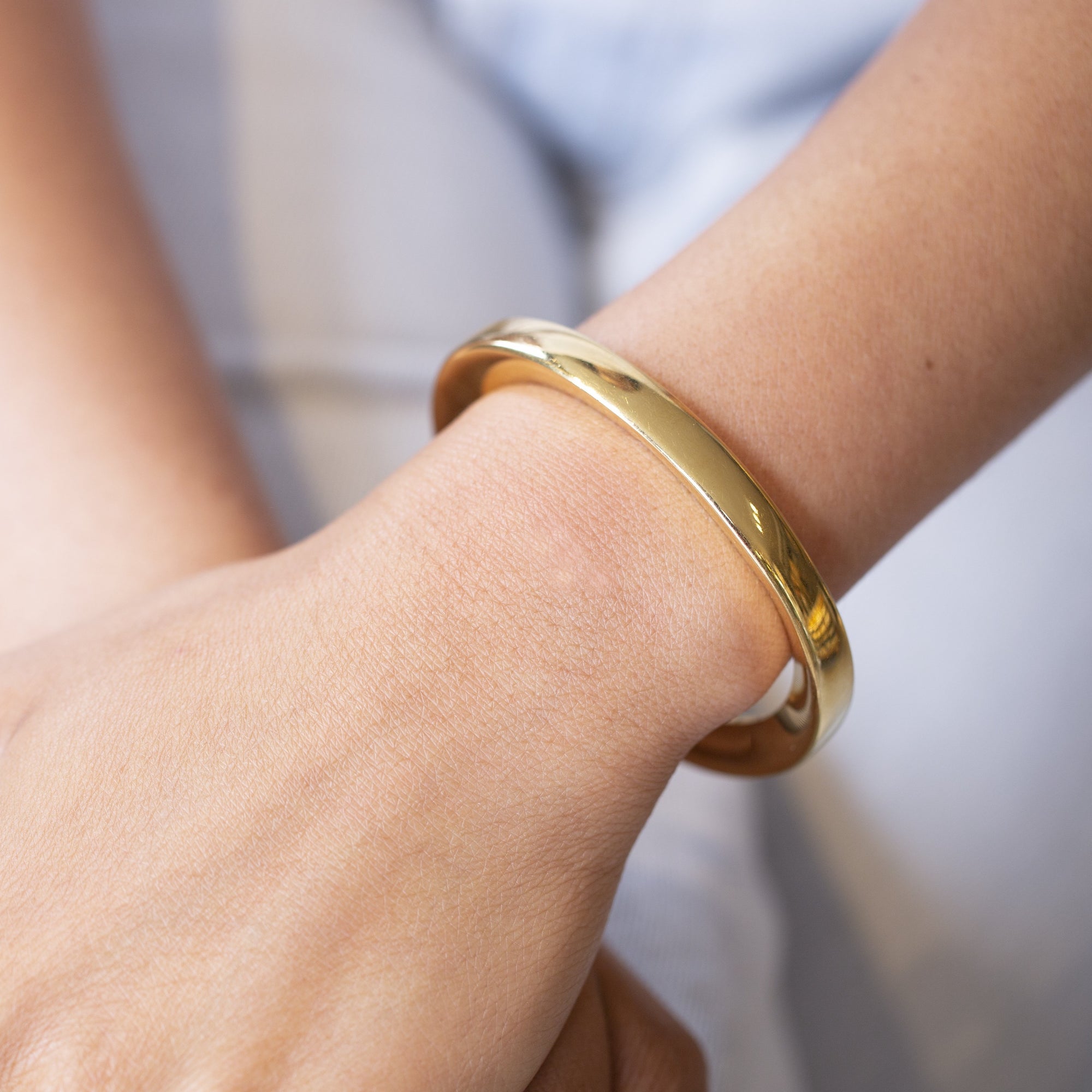 Open Gold Bracelet