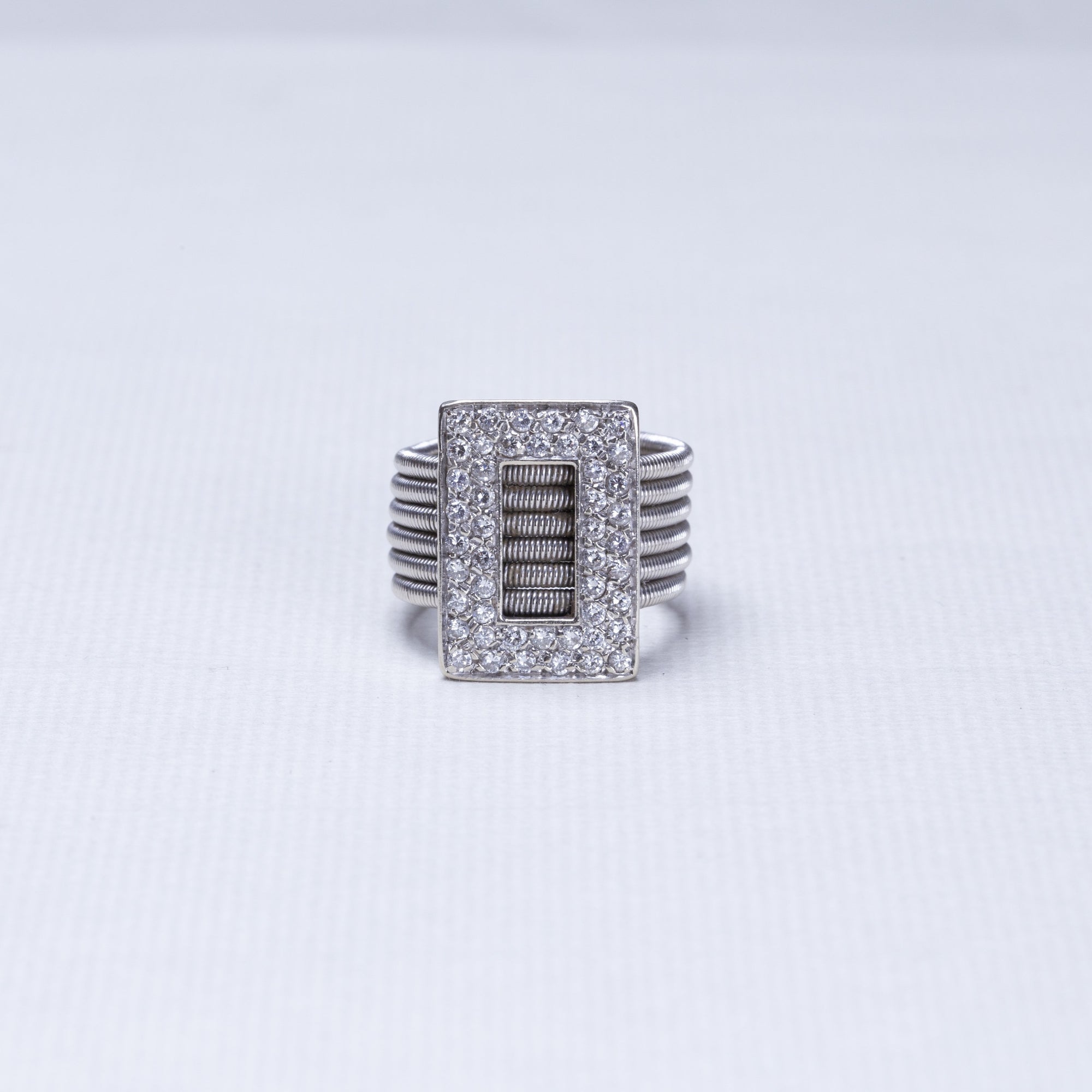 18ct White Gold Diamond Ring