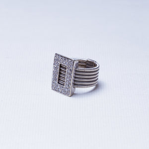 18ct White Gold Diamond Ring