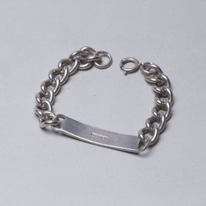 Vintage Sterling Silver Chain Bracelet #2