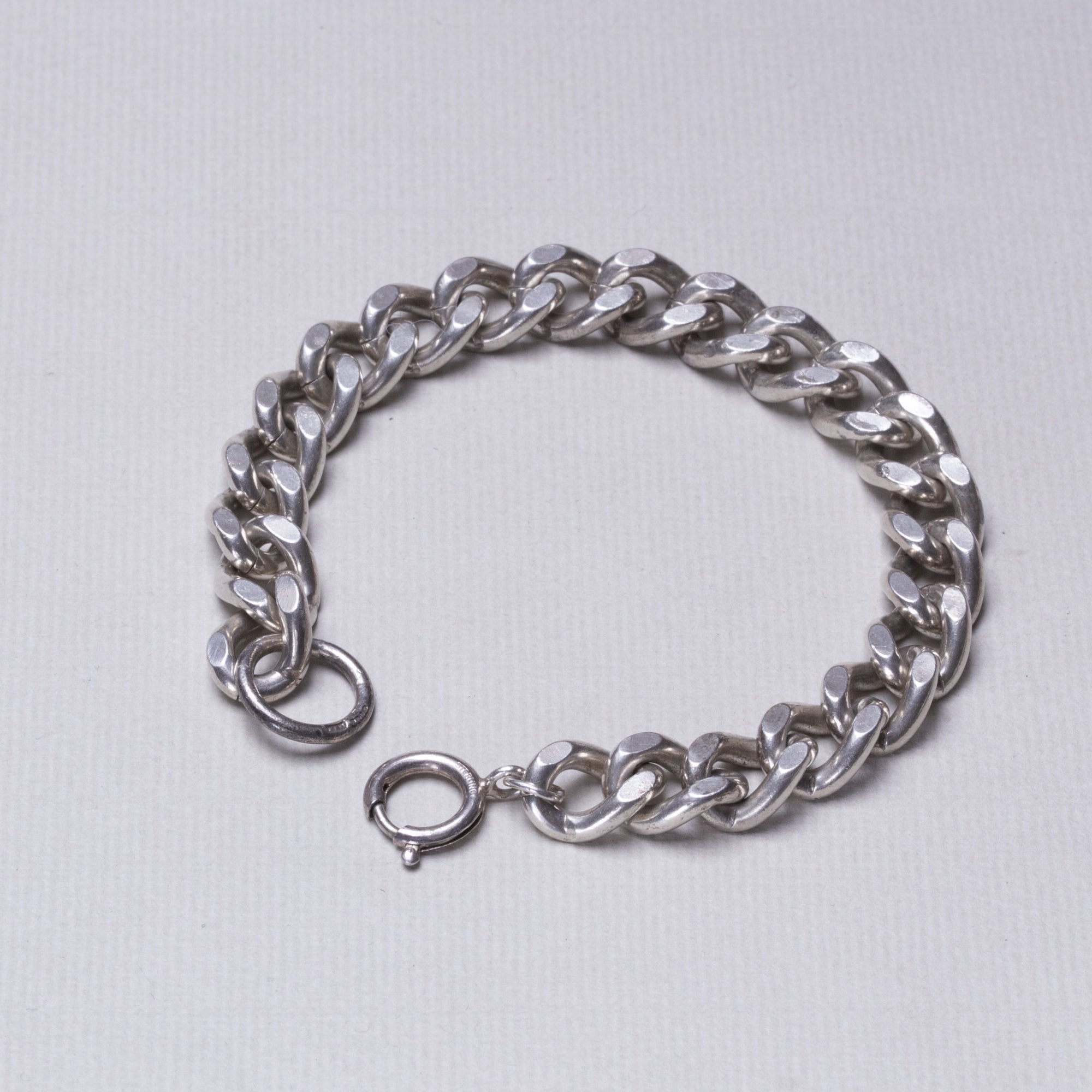 Vintage Sterling Silver Chain Bracelet #4