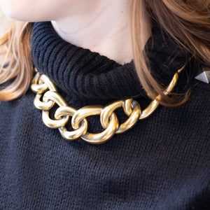 Vintage Gold Chain Necklace