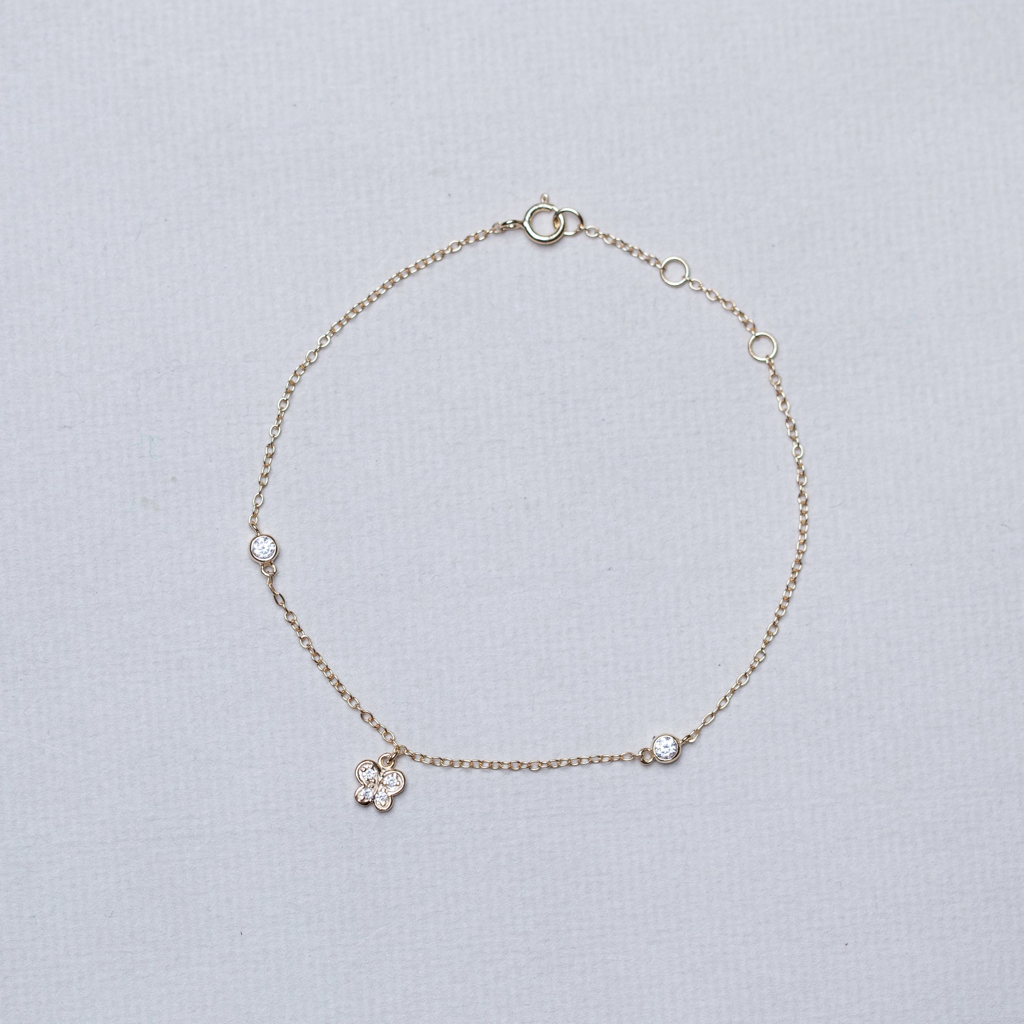 Butterfly Chain Bracelet