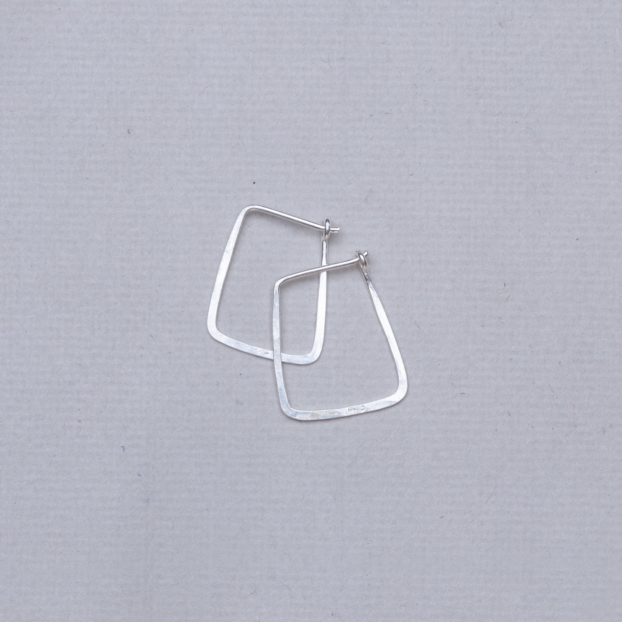 Rectangular Hoop Earrings