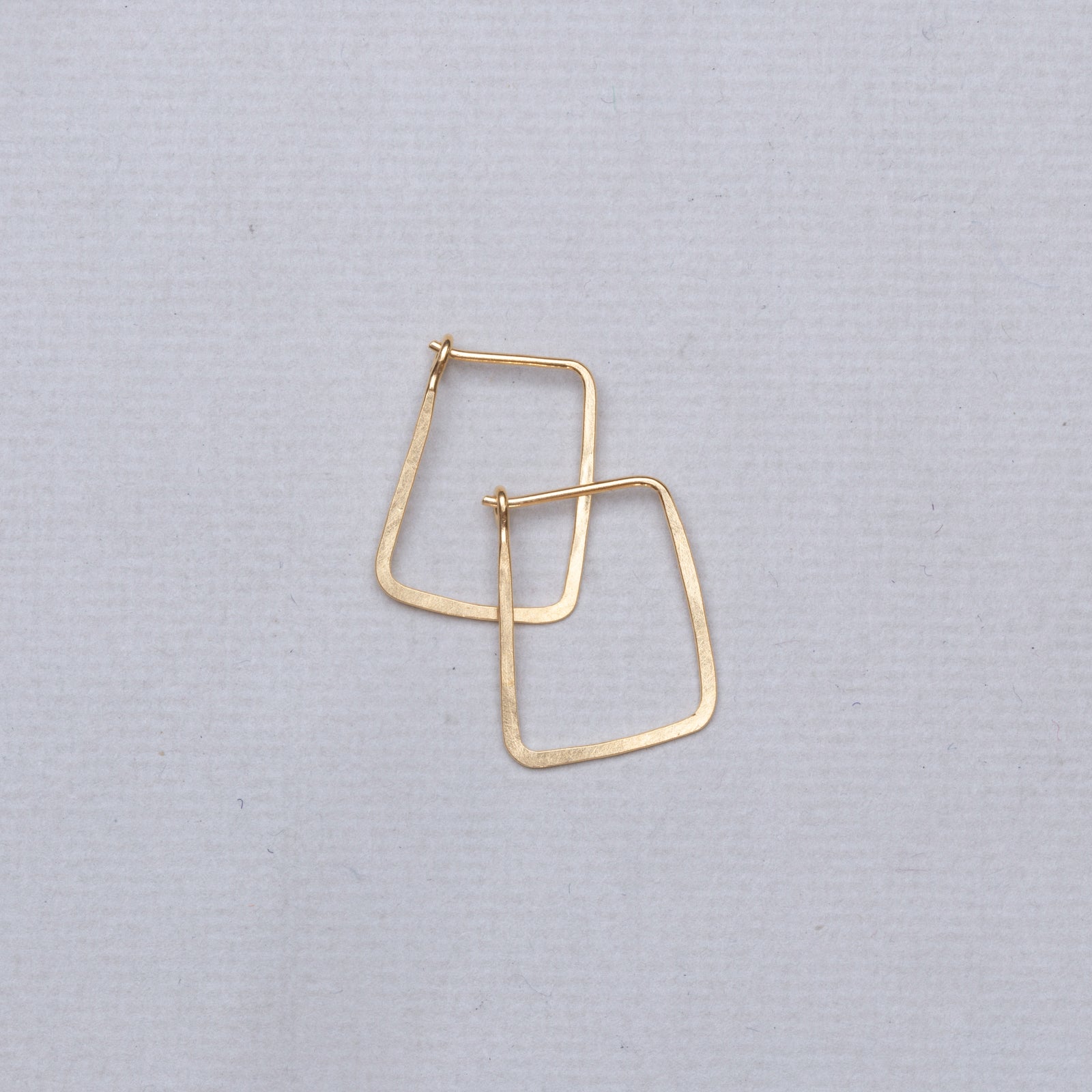 Rectangular Hoop Earrings