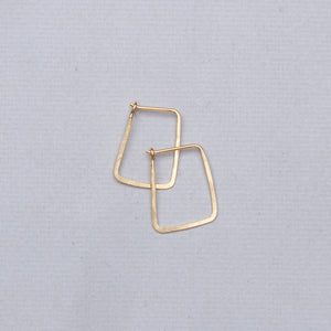 Rectangular Hoop Earrings