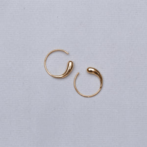 Teardrop Hoop Earrings